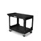 Toter Utility Cart - Flat Top and Straight Handle 44x25.3x32.3 - Black UCF00-S - alternate 3